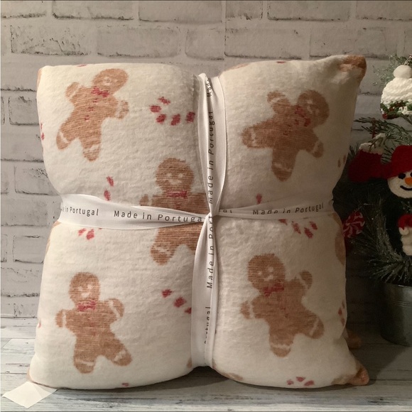 Docofil 20×20 2pk Gingerbread Candy Cane Pillows - Picture 5 of 7
